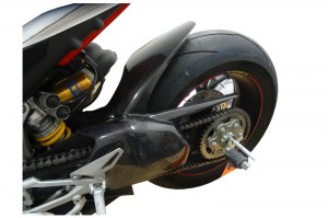 Ducati Panigale V4 SAC and RF carbon on bike